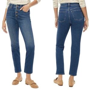 J. Crew Premium Straight high waisted button fly jeans size 26